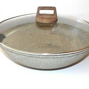 Natural Elements Woodstone 14" Wok w/ Lid